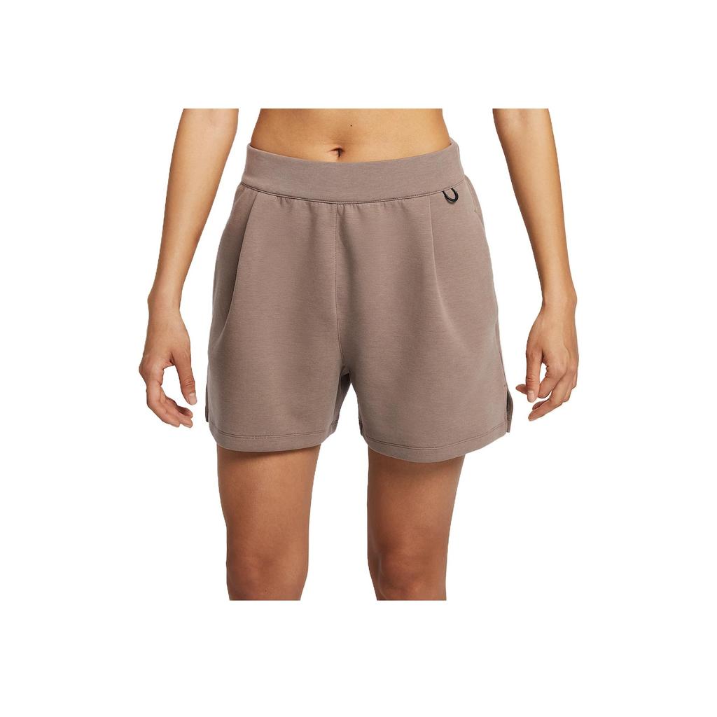 Nike SS25 24.7 Impossible Soft Comfortable Fashionable Fitting Versatile Sports Shorts Women Shorts Light-Brown HQ8180-233