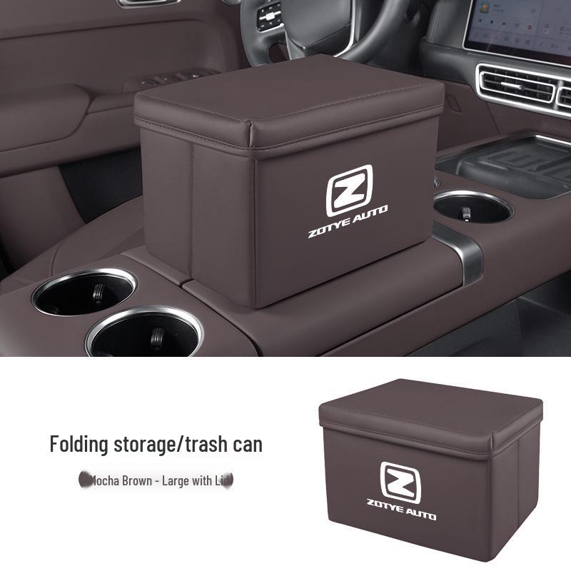 Foldable Car Storage Box and Trash Can for Zotye Z300/Z700/Z500/T600/T700 Models