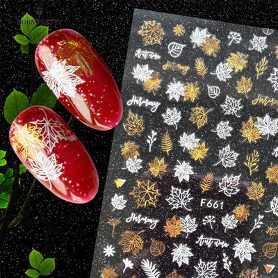 Praktische nagelsticker nagelversieringen 3D meerdere stijlen DIY