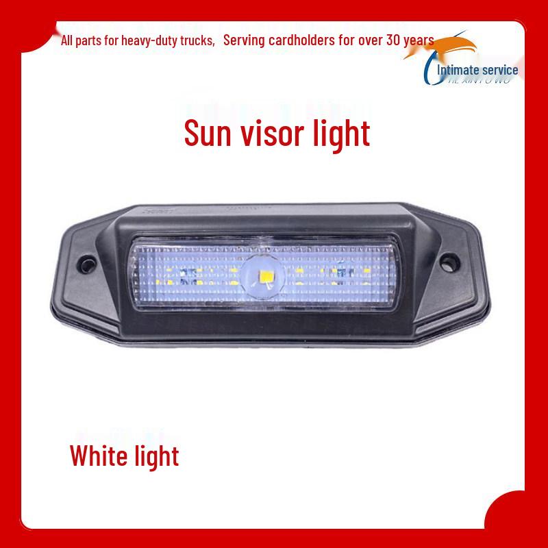 

HOWO Sinotruk Sun Visor LED Marker Light - 336/380 Accessories with Solar & Flashing Features Premium Quality