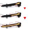 Smoked LED Dynamic Turn Signal Light Side Mirror Flashing Light for Seat Cupra Ateca 2016- Tarrace 2018