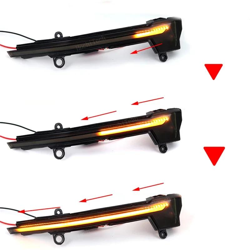 Smoked LED Dynamic Turn Signal Light Side Mirror Flashing Light for Seat Cupra Ateca 2016- Tarrace 2018