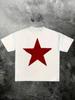 Simple  Red  Star  Printed Unisex T-Shirt Classic And Timeless