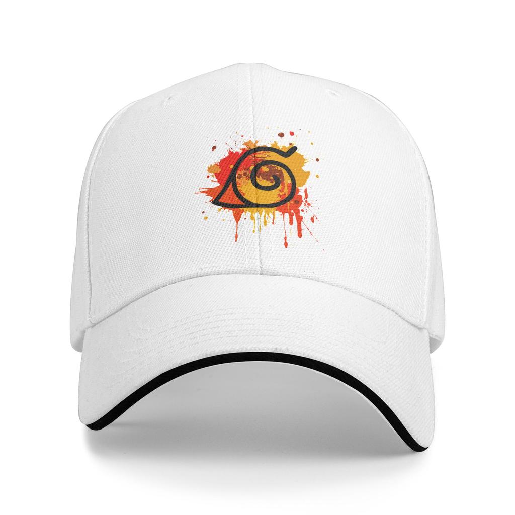 Baseball Cap Naruto Leaf Village Stuff Unisex Women Casquette Anime Unisexga Casual Hats Cap Outdoor Summer Travel Gift Snapback Cap