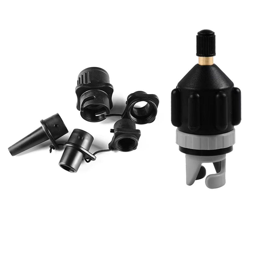 1Set Strong Sealing Air Valve Adaptor PVC ABS Pump Valve Adapter  for Inflatable Pool Air Bed