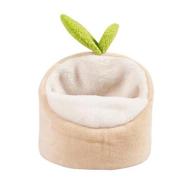 Nový křeččí domeček Příslušenství pro morče Křeččí bavlněný domeček Hnízdo pro malá zvířata Zimní teplý Pro hlodavce/morče/krysu/ježka