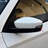 1 Pair Rearview Mirror Turn Signal Light Shell Indicator Transparent & Silver Plastic For Skoda Fabia 2015-2017 Rapid 2018-2020