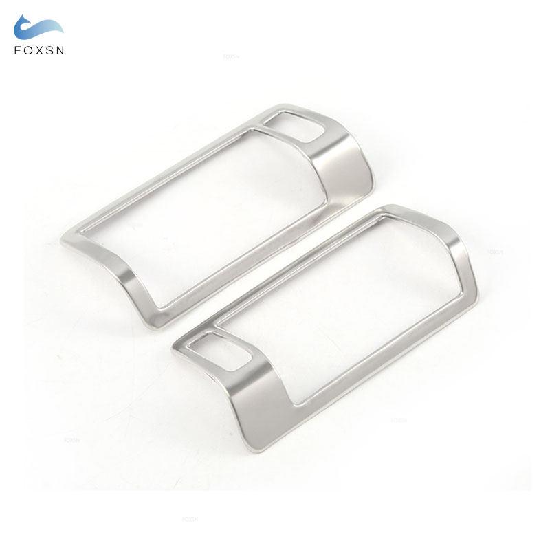 Stainless Steel Car Accessories Interior Middle Pillar Air Vent Outlet Cover Trim For Volvo XC60 2th 2018 XC90 2015 2016 2017