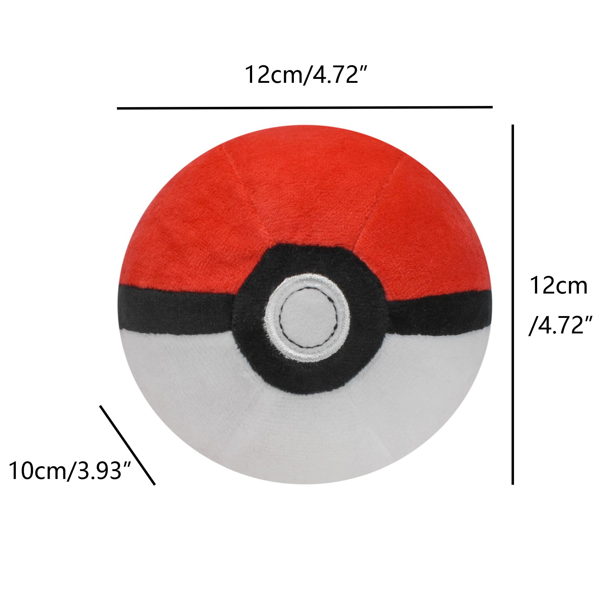 

Animation Master Sphere Great Sphere Ultra Sphere Pok Ball Plush Toy Animals Soft Stuffed Backpack Pendant Decoration Toy Birthday Gift