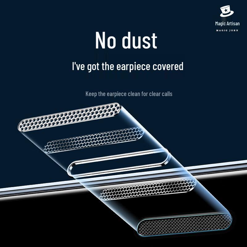 Mofajiang iPhone Tempered Glass Screen Protector with Easy Installation Kit