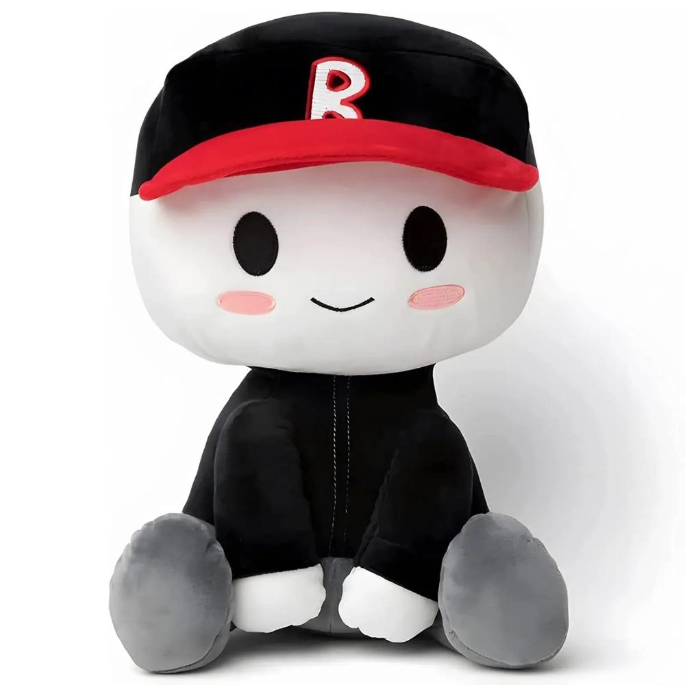 Plyšáci Blox Buddies 7,8 palce Blox Buddy s hnědými vlasy noob Plyšák mazlíček x Hračky Plyšový polštář Dekorace
