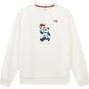 Men's Li-Ning Sports Life Collection Sweatshirts Unisex Ivory Crew Neck Moderate