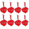 8pcs Chinese New Year Cny Outdoor Red Decor Festival Bonsai Money Tree Pendant For Festive Celebrations
