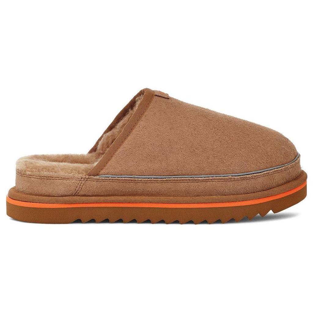 UGG Soft Comfortable Warm Closed Toe Slippers Men Slippers Brown 1144100-COGS