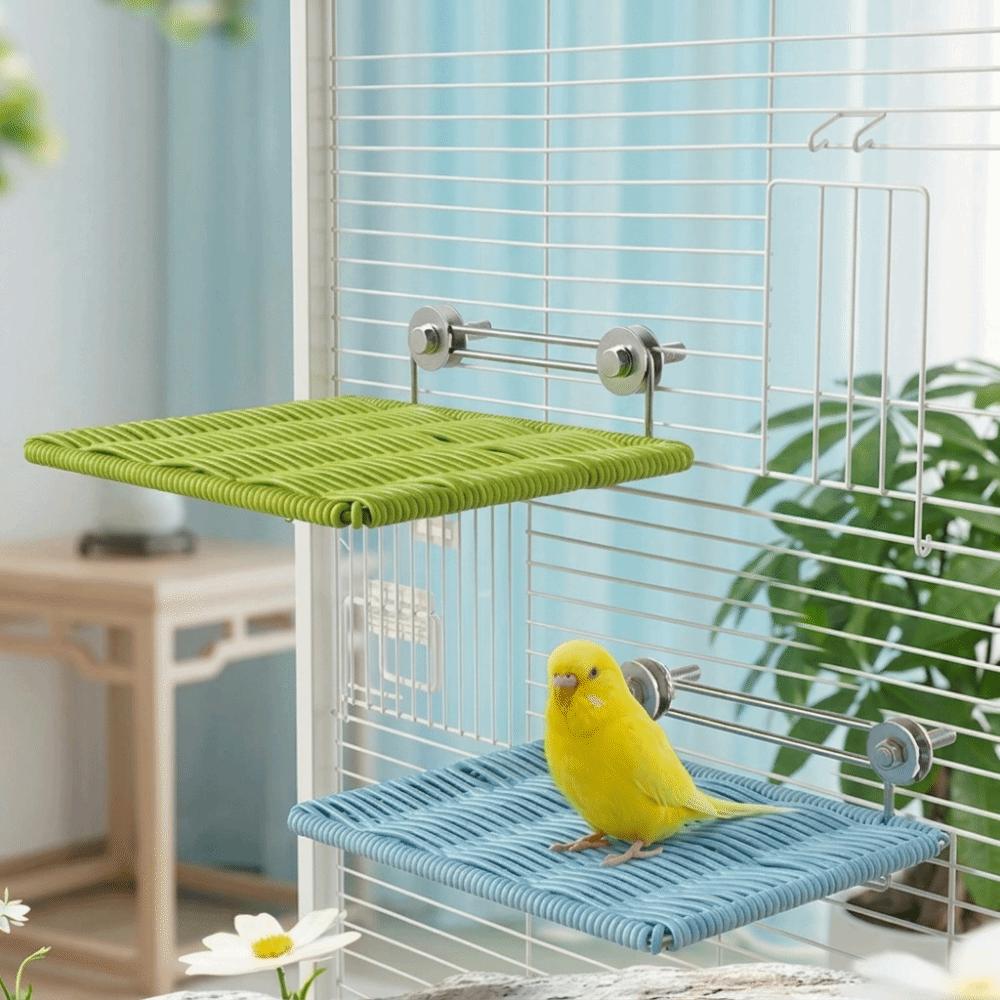 Wear Resistant Jumping Platform Bite Resistant Parrot Cage Stand Bird Resting Platform  Training
