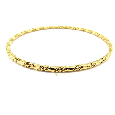 [K4761] - Gold Plated Bracelet 'Choreography'