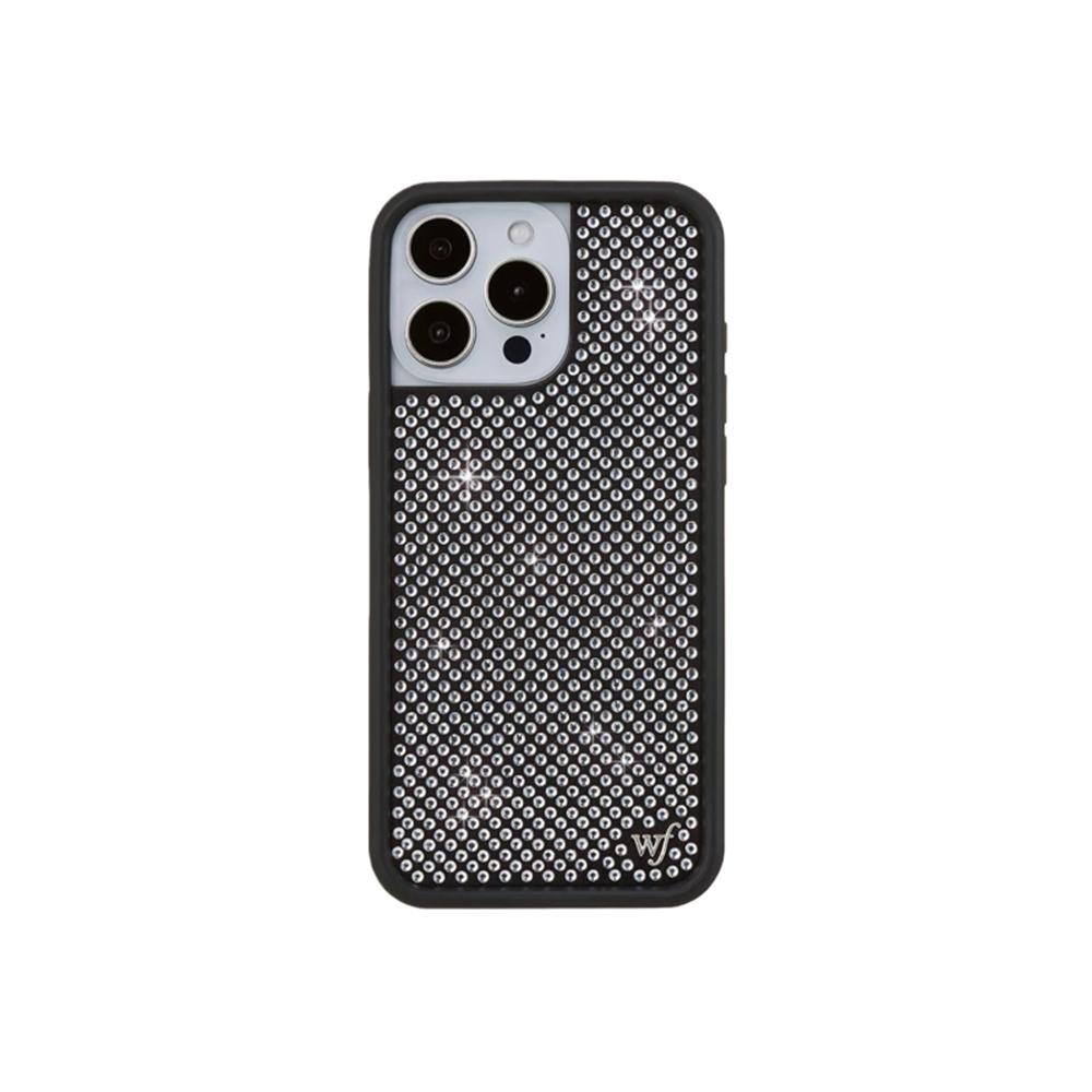

Wildflower 2025 New Cherry puppy Phone Case Flash Diamond For iPhone 17 Pro Max 12 13 14 15 plus 16 Pro Cover 3D WF Cartoon Case For iPhone 12 Pro