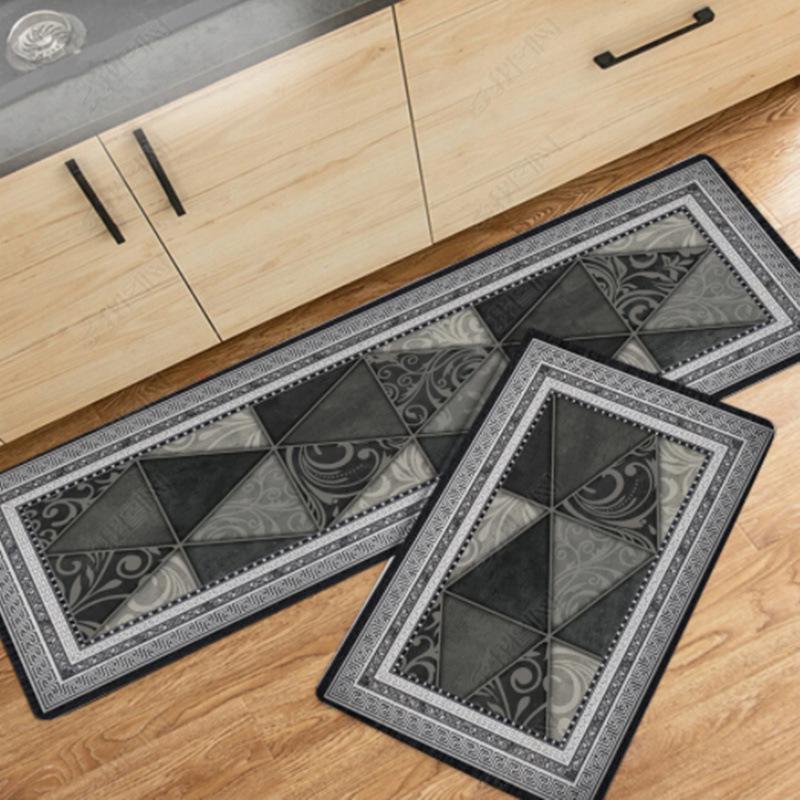

Водо- и маслопоглощающие нескользящие кухонные коврики - Прочные и грязеотталкивающие для прихожих и кухонь 50x80+50x120 cm