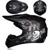Full Face ABS Off-Road Motorcycle Helmet Men Women Lightweight Safety Gear In Multiple Colors Sizes