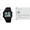 Casio AE-1200WH-1A Men's Digital Watch Black Color Overseas Model
