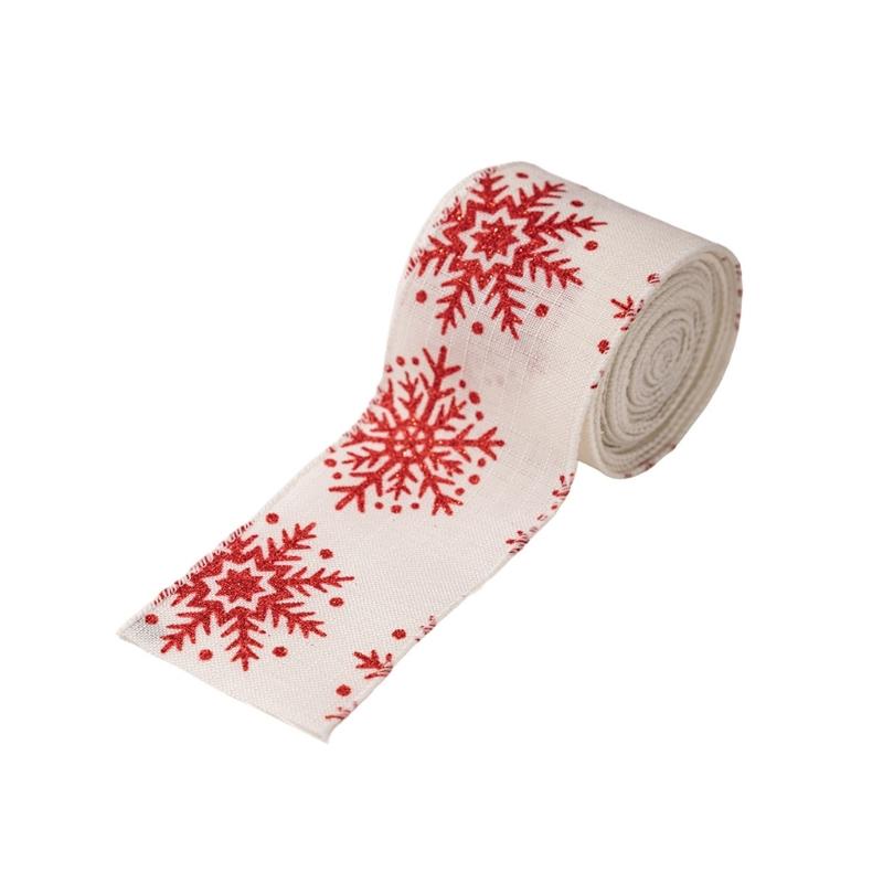 Cloth Decorative Ribbon Christmas Tree OrnamentFestival Party Decoration Gift Packaging Supplies Sustainable Materials