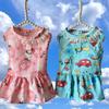 Dog Clothes Chest Back Skirt Traction Cat Clothing Convenient Small Medium Dog Teddy VIP