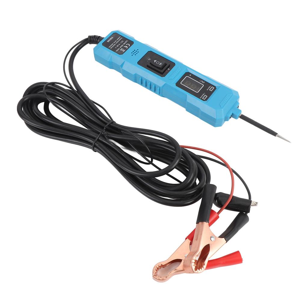 Autokreisprüfer   6 bis 36V Multifunktional Hohe Empfindlichkeit mit 2 Klemmen Stromkreis-Prüfsonde für Fahrzeuge