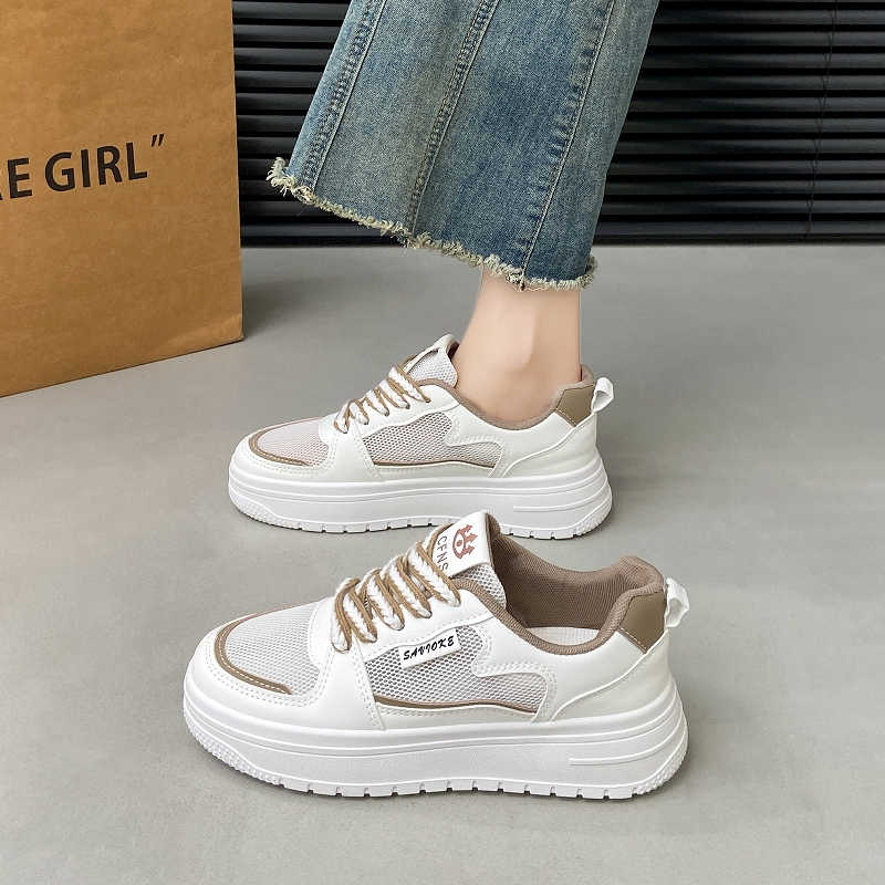 Fashion Without Heel Without Heels Spring Ladies Women's Shoes Platform Woman Heels Sneakers Sport Funky Classic Shoess 2025g Buy