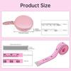 2pcs Retractable 1500mm 60inch Flexible Soft Tape Measure Body Measurement Sewing Tailoring Measuring Kit