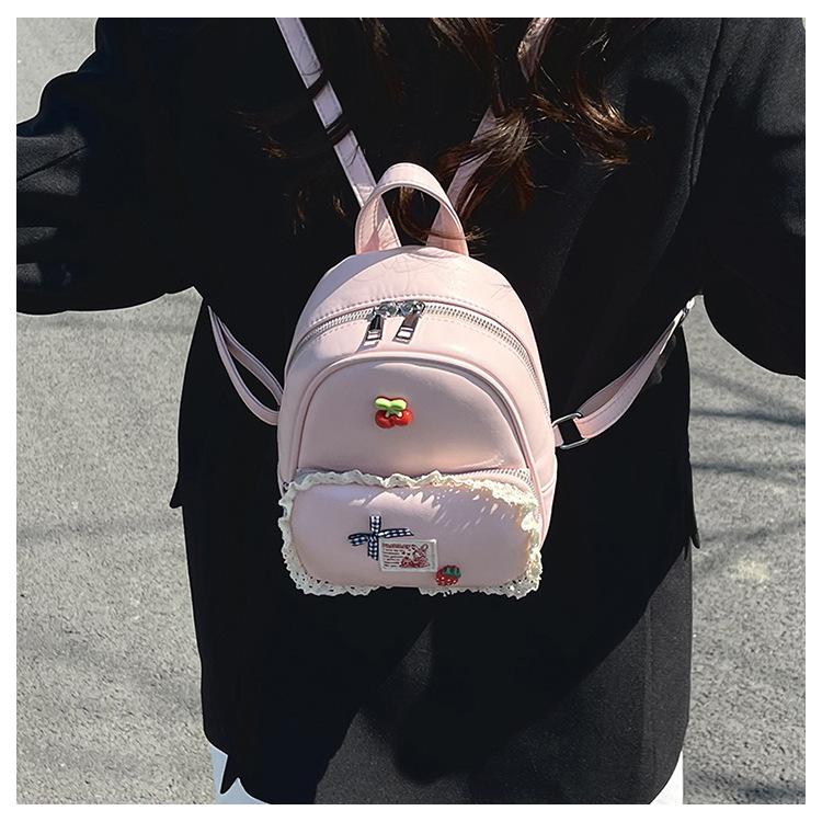 Backpack Women's Fashion Versatile Niche Design Student School Bag Cute Casual Lightweight Travel Backpack