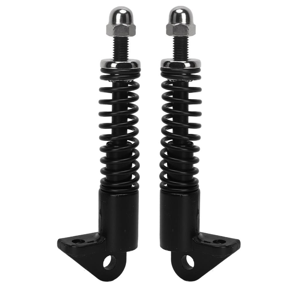 1 Pair Black Electric Scooter Front Shock Absorber Aluminum Front Suspension Struts Electric Bike