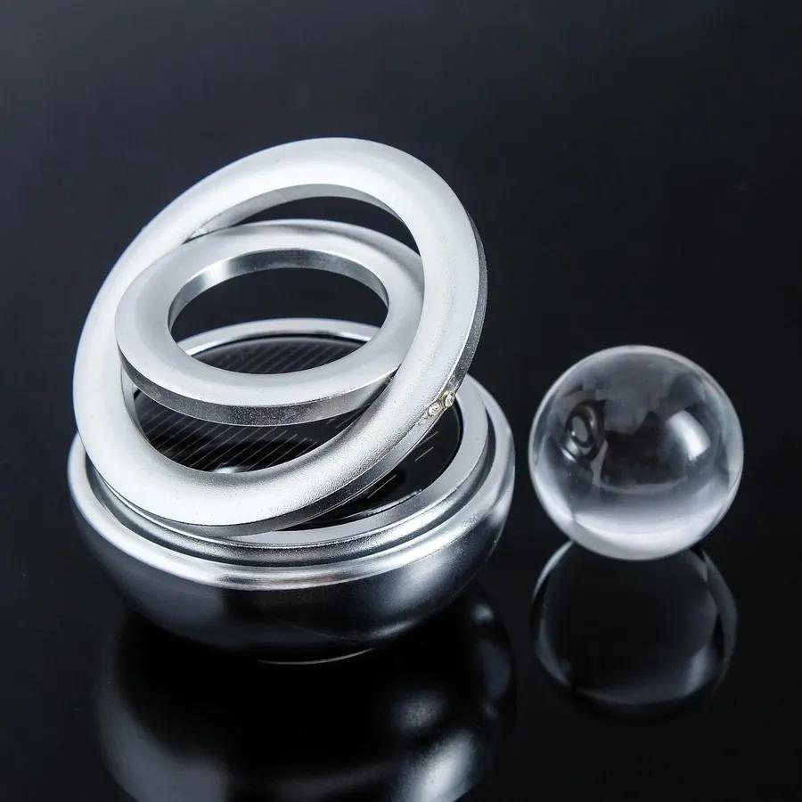 The Accessory On the Panel, Gravitational Rings, Rotates from the Sun, Silver