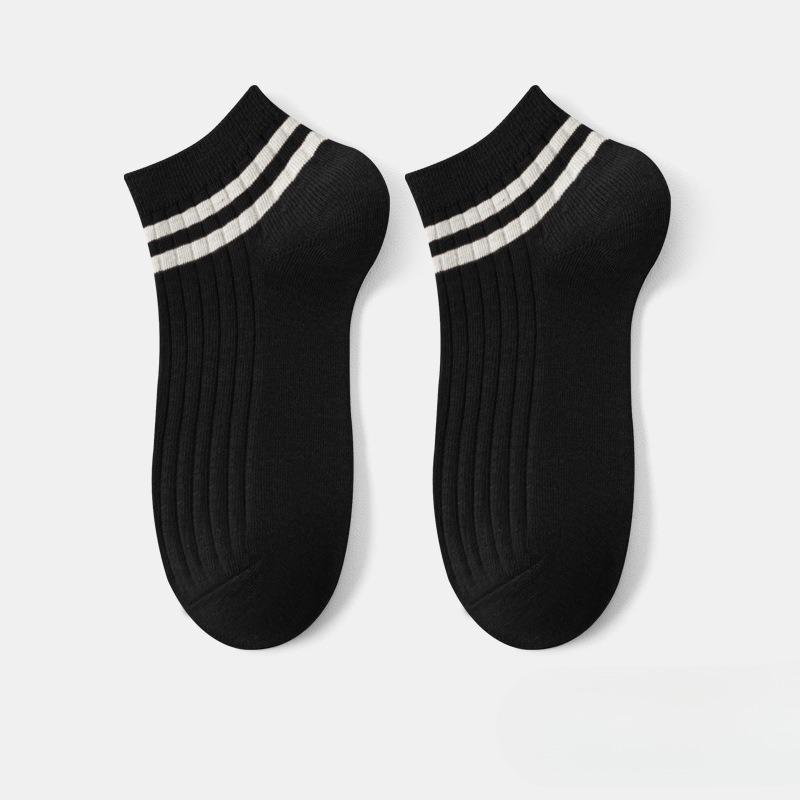 Summer Thin Section of Short Women's Cotton Socks Summer Solid Colour Cotton Socks Anti-odour Women's Socks Cotton Socks