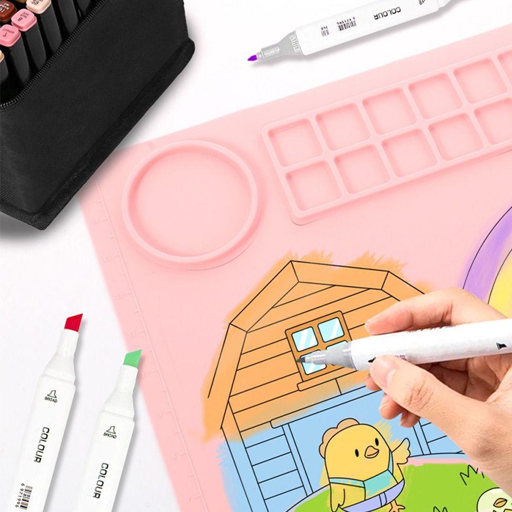 Crafts Silicone Painting Mat Silicone Graffiti Painting Mat Art Silicone Craft Mat  Craft Art
