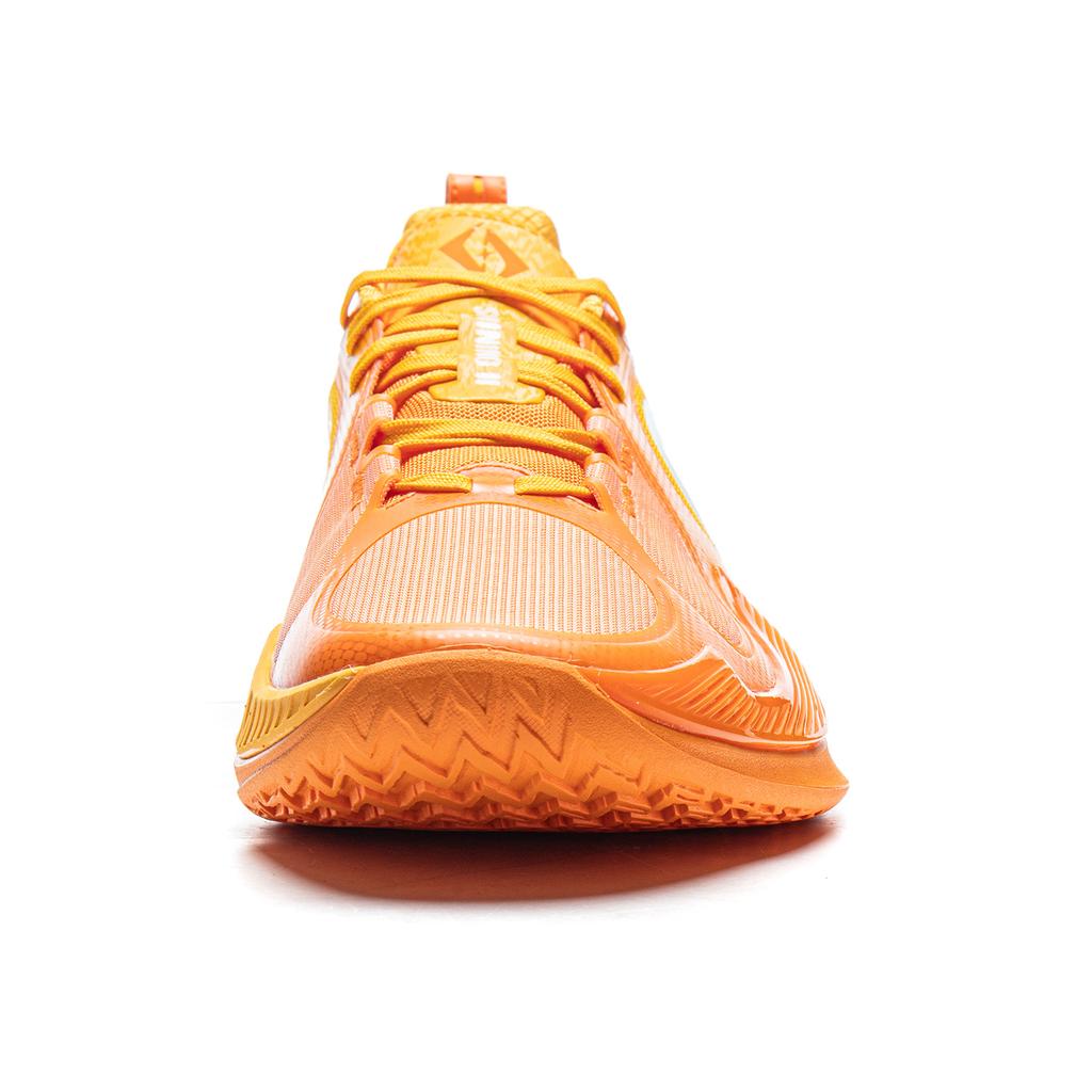 New LiNing Speed Ling 2 Cushioning, Wear Resistant Low Top Basketball Shoes Men's Sun Orange Medium Yellow ABPV003-3
