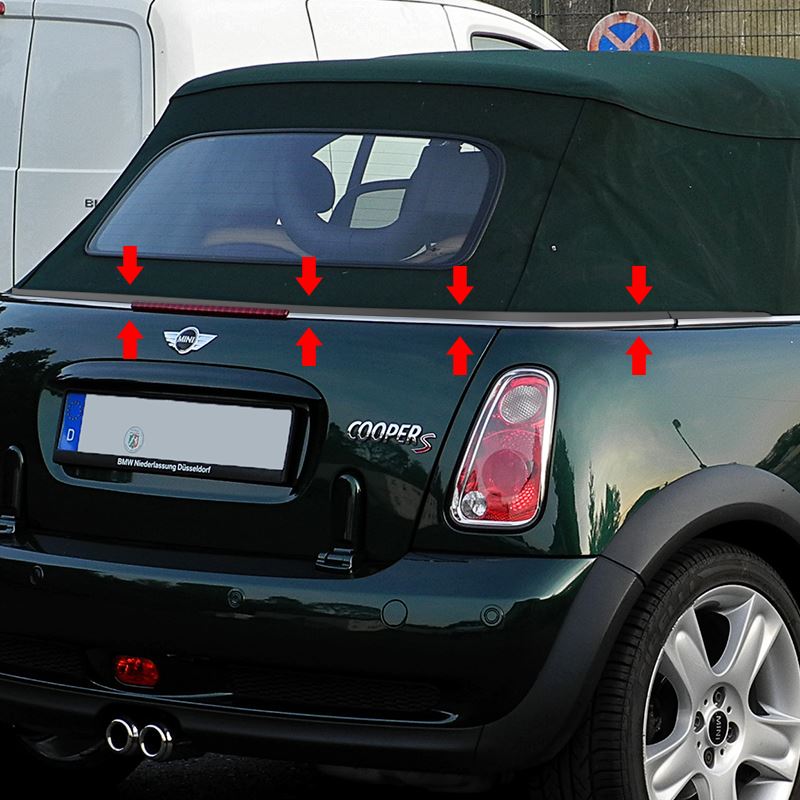 Car Top Roof Seal Strips Seal Protector Sticker Edge Windshield Roof Sealing Strip