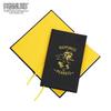 Peanuts Krawatte & Notizbuch Box-Set (PEANUTS 75. Jubiläum Schlichtes Design) PNDW1139 Grau