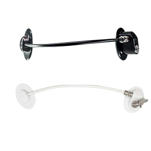 Serrure de sécurité pour bébé, serrure de porte de réfrigérateur, bloqueur de sécurité en plastique, cadenas de sécurité pour enfants, serrure de porte mobile