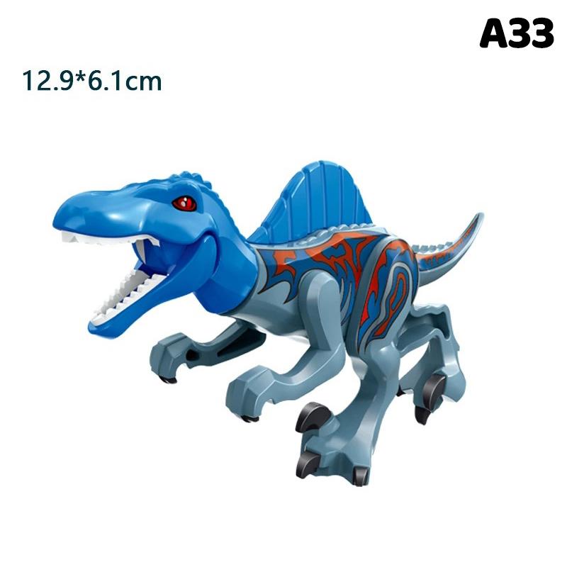 Dinosaurs World Dinosaurs Model Diy Bricks Toys Building Blocks Assemble Educational Toys For Kids Xmas Gifts
