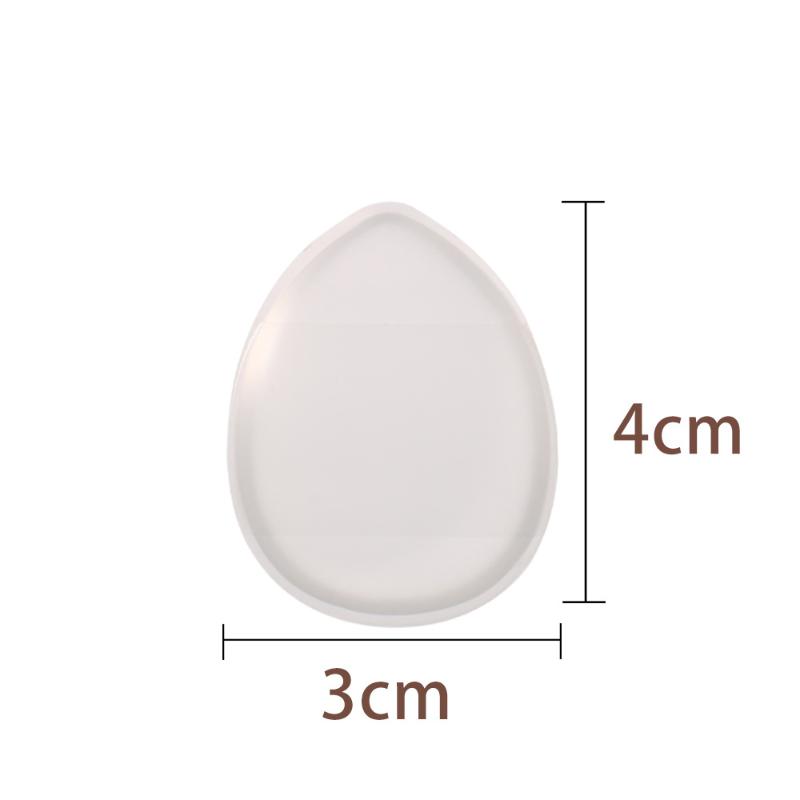 Silicone Makeup Sponge Transparent Makeup Foundation Sponge Non-Absorbing Water-Based Crystal Jelly Bb Cushion Puff