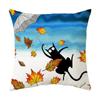 Sofa Chair Bed Living Room Decorative Pillowcase Fashion Cartoon Cute Cat Pillowcase