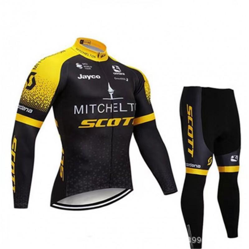 Men Women Long Sleeve Cycling Jersey Breathable Mountain Road Bike Apparel Riding
