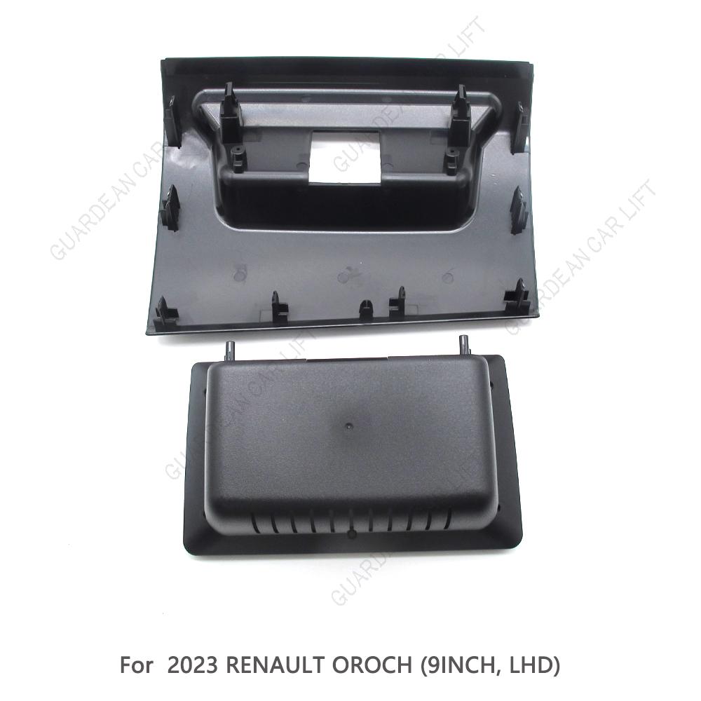 For 2023 RENAULT Duster OROCH (9INCH, LHD) Car Radio Fascias Android Stereo Frame Player 2 Din Head Unit Panel Dash Trim