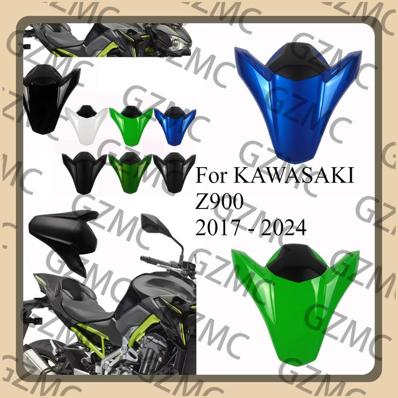Absorption Motorcycle Seat Fairing For KAWASAKI Z900 2017 - 2024 Rear Passenger Pillion Seat Cover Fairing Cowl Shock
