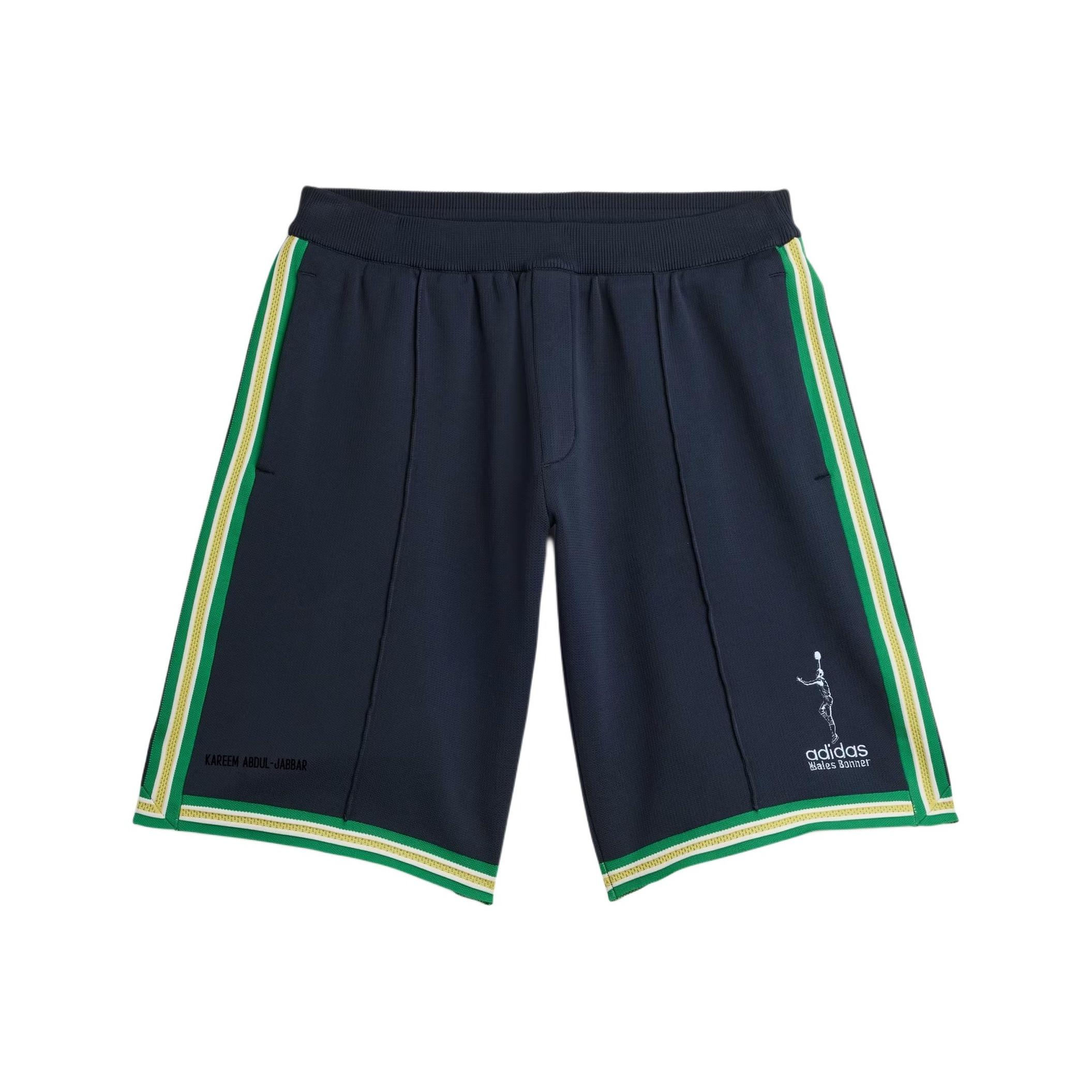 

Adidas Originals X Wales Bonner Коллаборация Jabbar Вязаные Эластичная талия Логотип Повседневные Шорты Мужские Шорты JV6042 XL