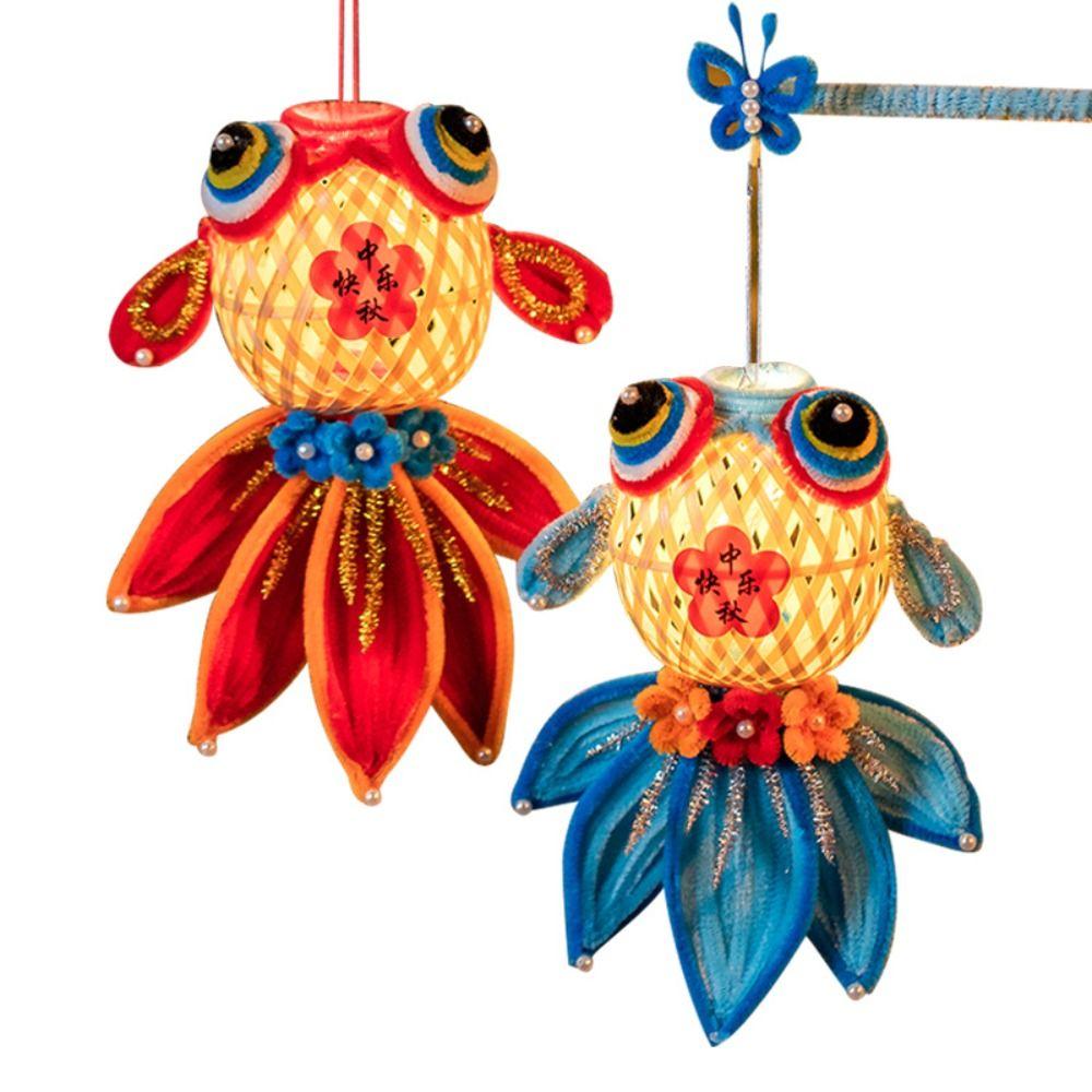 Hand Made Carp Lantern Luminous Mid Autumn  Festival  Lantern  Mid-Autumn Festival