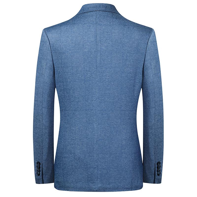 Casual Suit Spring and Autumn New Stretch Men's Suit Korean Version Slim Fit Young and Middle-aged Trendy Small Suit