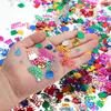 WILLBOND 3000 Pieces Happy Birthday Confetti Birthday Party Cake Confetti Metallic Foil Balloon Table Scatter Decorations for Carnival Baby Shower