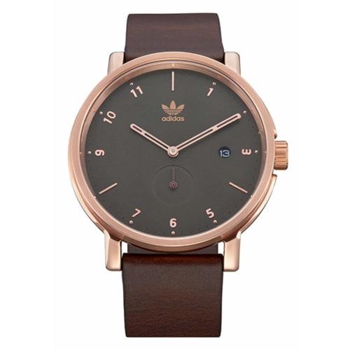 

Adidas District LX2 Z12 3038 Quartz Watch, Olive Brown, Unisex