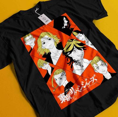 Tokyo Revengers T-Shirt Manjiro Sano Shirt Takemichi Hanagaki T-Shirt Ken Hakkai